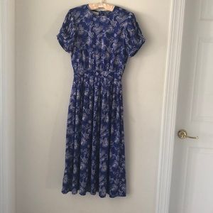 Vintage Maggy Boutique Cobalt Dress